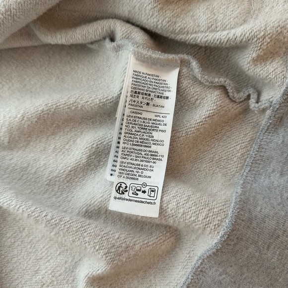 Levi's® Mens Vintage 90s Athletics Style Gold Tab™ Premium Off Court Cardigan - Picture 9 of 9